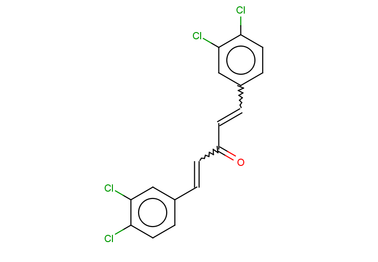 1,5-bis(3,4-dichlorophenyl)penta-1,4-dien-3-one