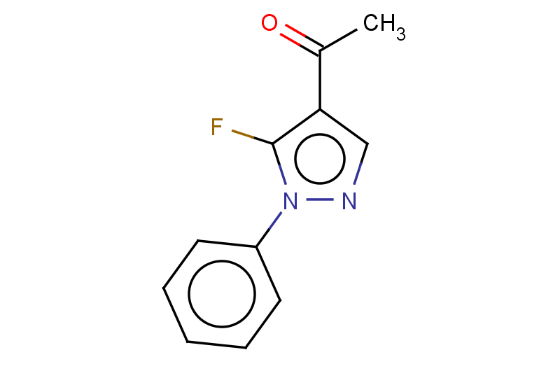 1-(5-fluoro-1-phenyl-1H-pyrazol-4-yl)ethan-1-one