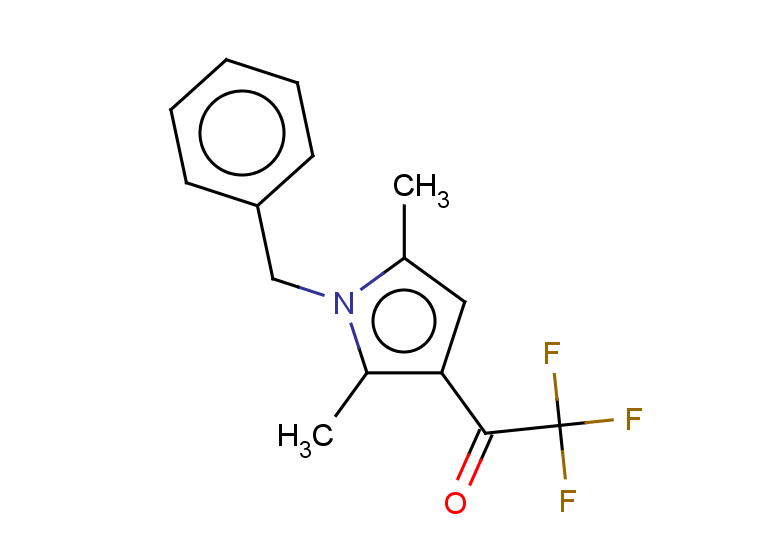 1-(1-benzyl-2,5-dimethyl-1H-pyrrol-3-yl)-2,2,2-trifluoroethan-1-one