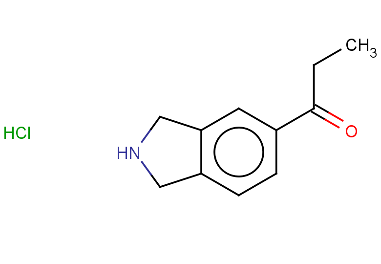 1-(2,3-dihydro-1H-isoindol-5-yl)propan-1-one hydrochloride