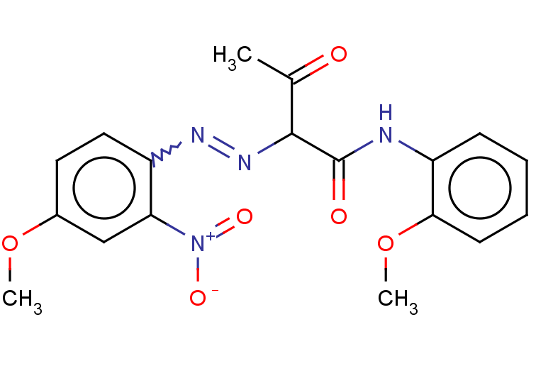 2-[2-(4-methoxy-2-nitrophenyl)diazen-1-yl]-N-(2-methoxyphenyl)-3-oxobutanamide