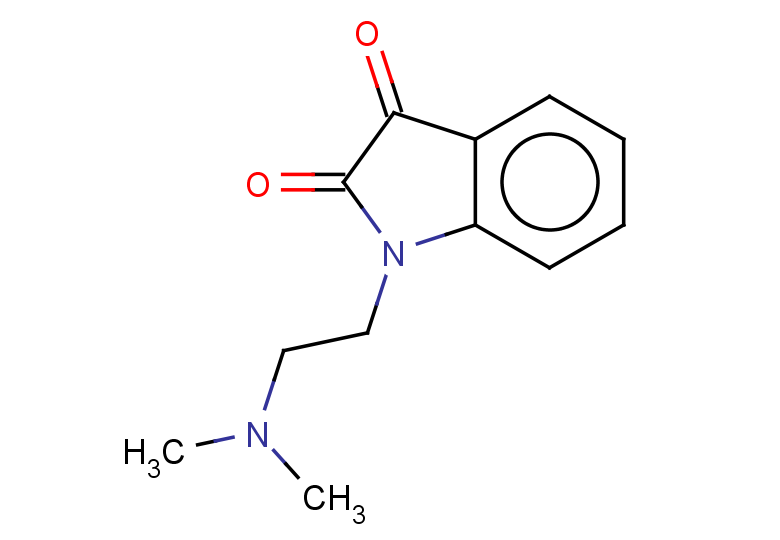 1-[2-(dimethylamino)ethyl]-2,3-dihydro-1H-indole-2,3-dione