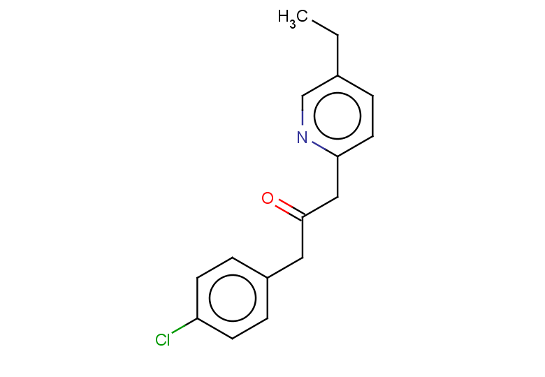 1-(4-chlorophenyl)-3-(5-ethylpyridin-2-yl)propan-2-one