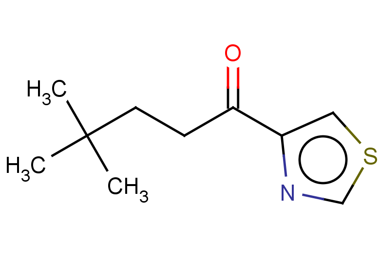 4,4-dimethyl-1-(1,3-thiazol-4-yl)pentan-1-one