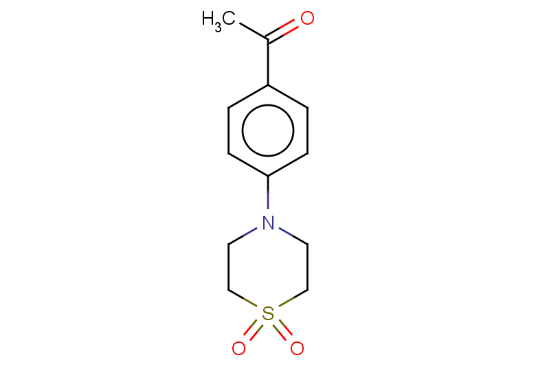 4-(4-acetylphenyl)-1lambda6-thiomorpholine-1,1-dione