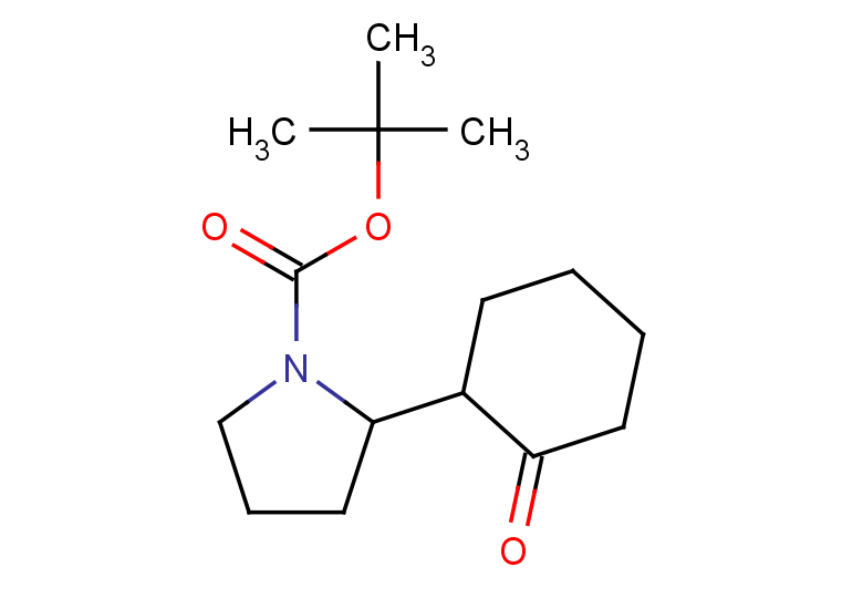 tert-butyl 2-(2-oxocyclohexyl)pyrrolidine-1-carboxylate