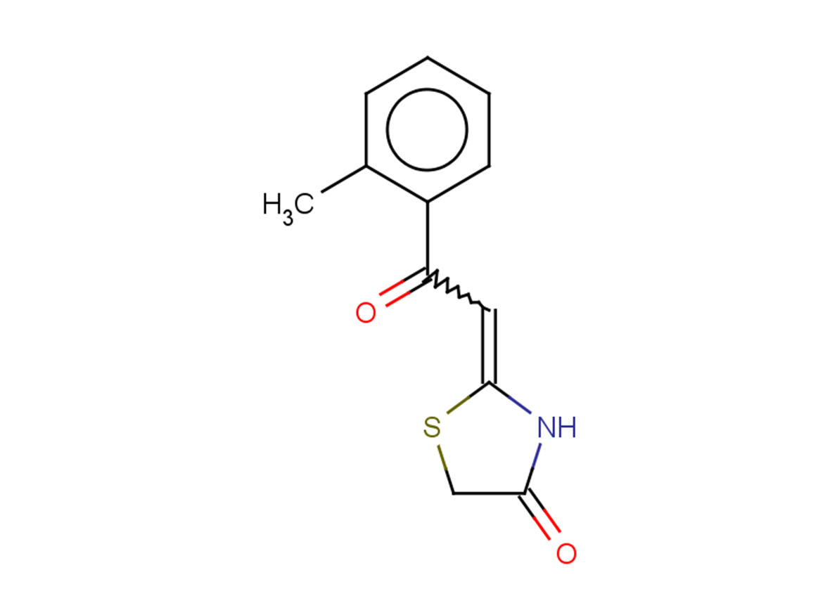 2-[2-(2-methylphenyl)-2-oxoethylidene]-1,3-thiazolidin-4-one