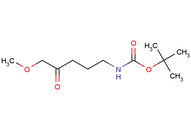 tert-butyl N-(5-methoxy-4-oxopentyl)carbamate
