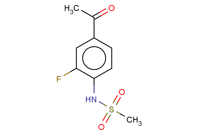 N-(4-acetyl-2-fluorophenyl)methanesulfonamide