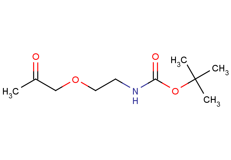 tert-butyl N-[2-(2-oxopropoxy)ethyl]carbamate