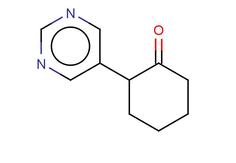2-(pyrimidin-5-yl)cyclohexan-1-one