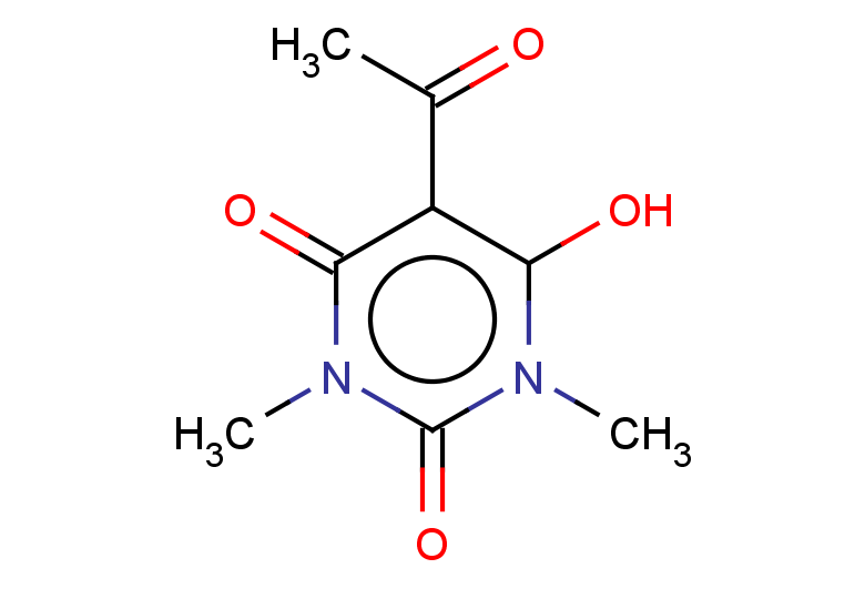 5-acetyl-6-hydroxy-1,3-dimethyl-1,2,3,4-tetrahydropyrimidine-2,4-dione