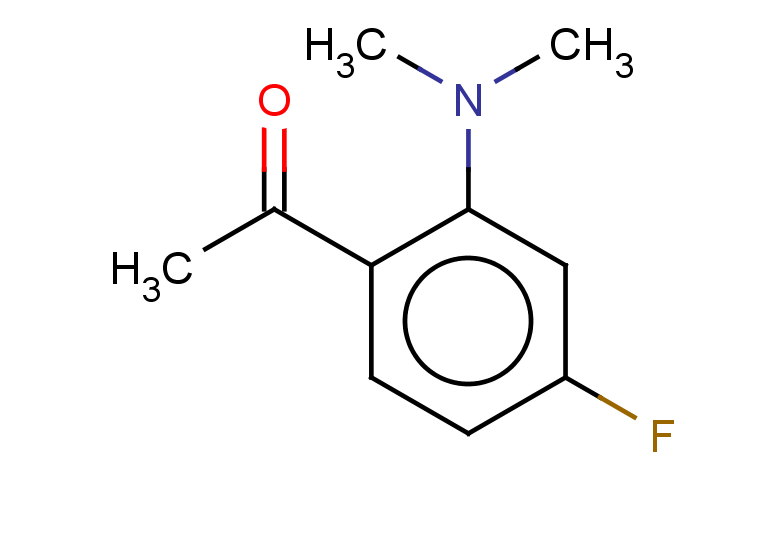 1-[2-(dimethylamino)-4-fluorophenyl]ethan-1-one