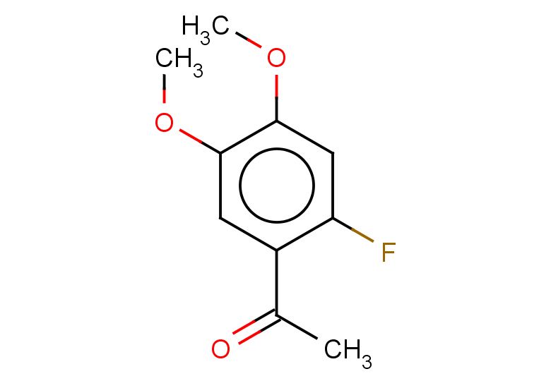 1-(2-fluoro-4,5-dimethoxyphenyl)ethan-1-one