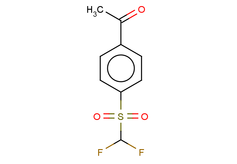 1-(4-difluoromethanesulfonylphenyl)ethan-1-one