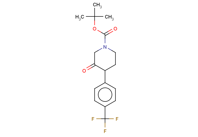 tert-butyl 3-oxo-4-[4-(trifluoromethyl)phenyl]piperidine-1-carboxylate