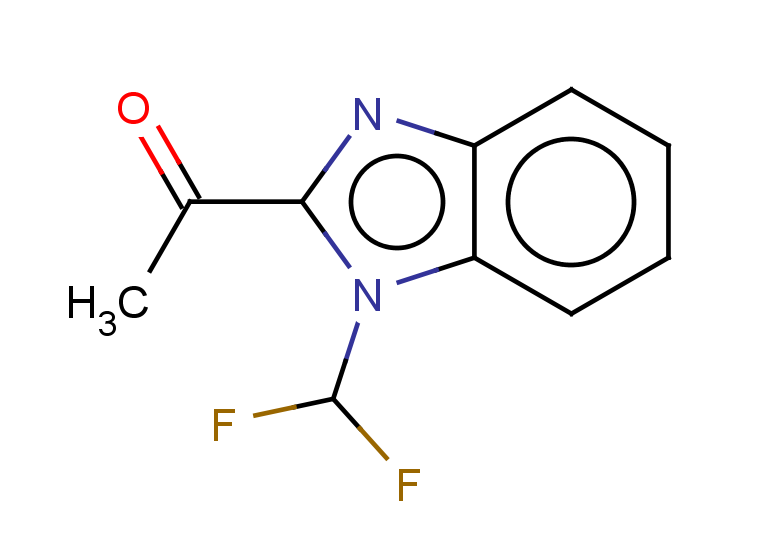 1-[1-(difluoromethyl)-1H-1,3-benzodiazol-2-yl]ethan-1-one