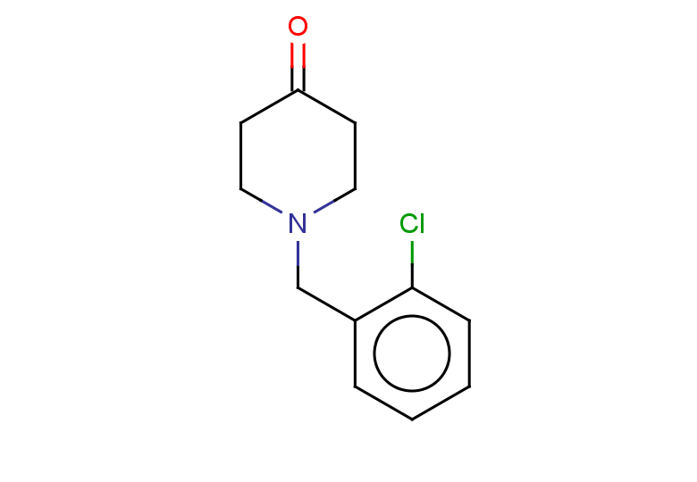 1-[(2-chlorophenyl)methyl]piperidin-4-one
