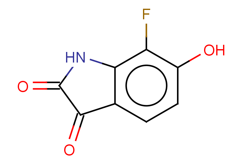 7-fluoro-6-hydroxy-2,3-dihydro-1H-indole-2,3-dione