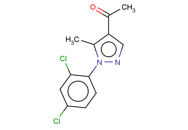 1-[1-(2,4-dichlorophenyl)-5-methyl-1H-pyrazol-4-yl]ethan-1-one