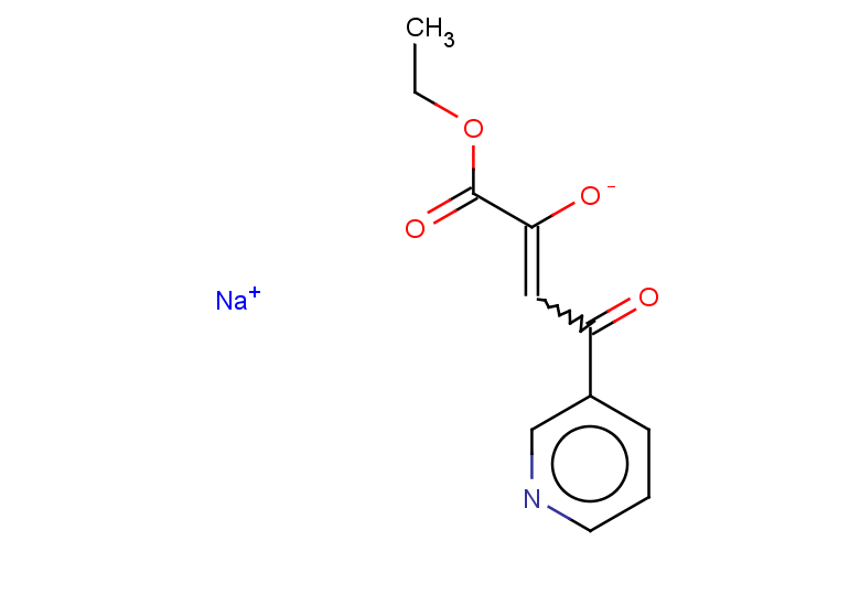 sodium 1-ethoxy-1,4-dioxo-4-(pyridin-3-yl)but-2-en-2-olate