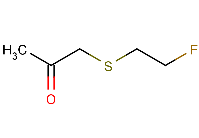 1-[(2-fluoroethyl)sulfanyl]propan-2-one