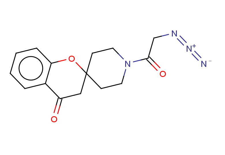 1'-(2-azidoacetyl)-3,4-dihydrospiro[1-benzopyran-2,4'-piperidine]-4-one