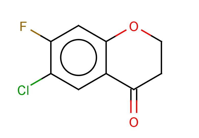 6-chloro-7-fluoro-3,4-dihydro-2H-1-benzopyran-4-one