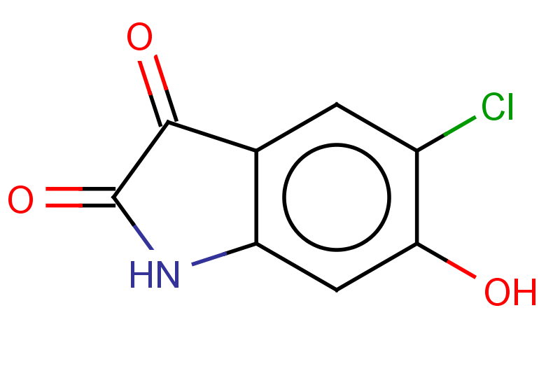 5-chloro-6-hydroxy-2,3-dihydro-1H-indole-2,3-dione