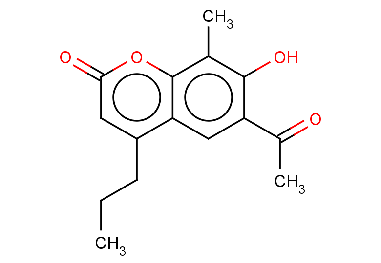 6-acetyl-7-hydroxy-8-methyl-4-propyl-2H-chromen-2-one