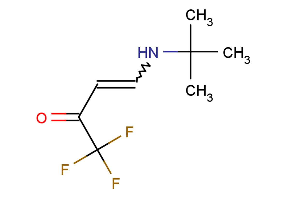 4-(tert-butylamino)-1,1,1-trifluorobut-3-en-2-one