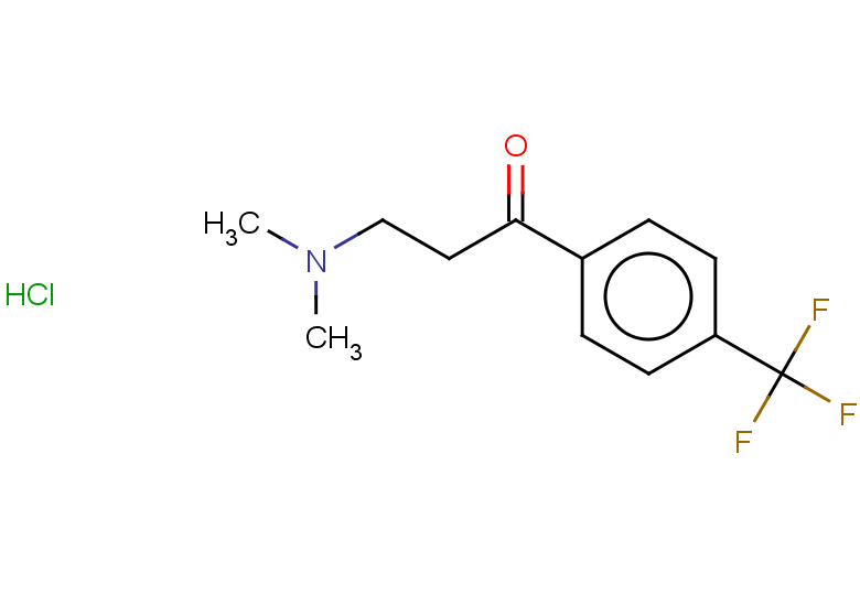 3-(dimethylamino)-1-[4-(trifluoromethyl)phenyl]propan-1-one hydrochloride