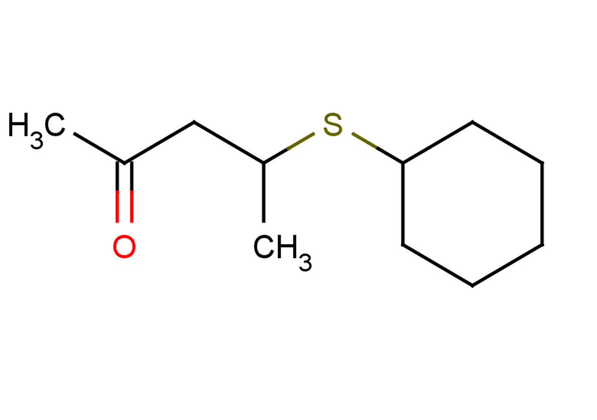 4-(cyclohexylsulfanyl)pentan-2-one