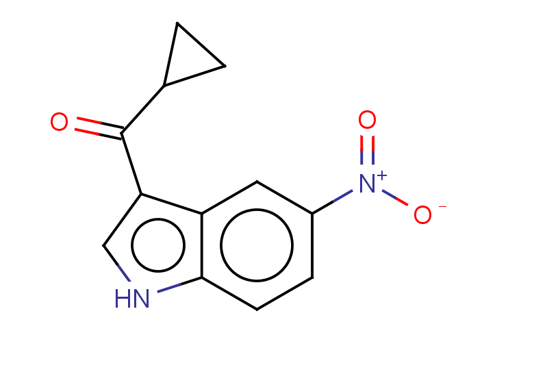 3-cyclopropanecarbonyl-5-nitro-1H-indole
