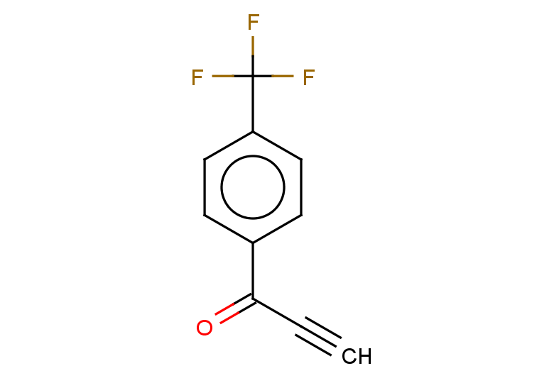 1-[4-(trifluoromethyl)phenyl]prop-2-yn-1-one