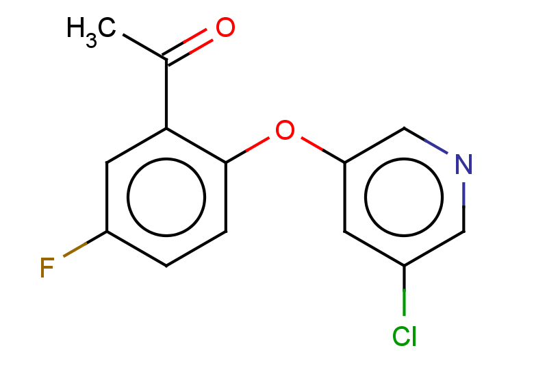 1-{2-[(5-chloropyridin-3-yl)oxy]-5-fluorophenyl}ethan-1-one