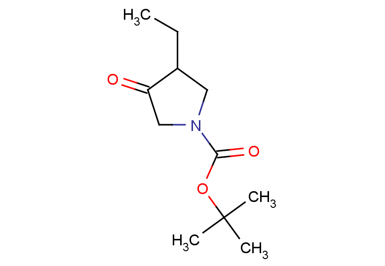 tert-butyl 3-ethyl-4-oxopyrrolidine-1-carboxylate