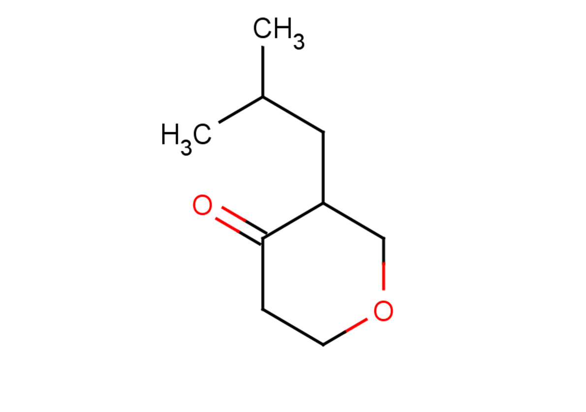 3-(2-methylpropyl)oxan-4-one