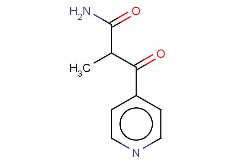 2-methyl-3-oxo-3-(pyridin-4-yl)propanamide