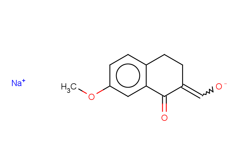 sodium (7-methoxy-1-oxo-1,2,3,4-tetrahydronaphthalen-2-ylidene)methanolate