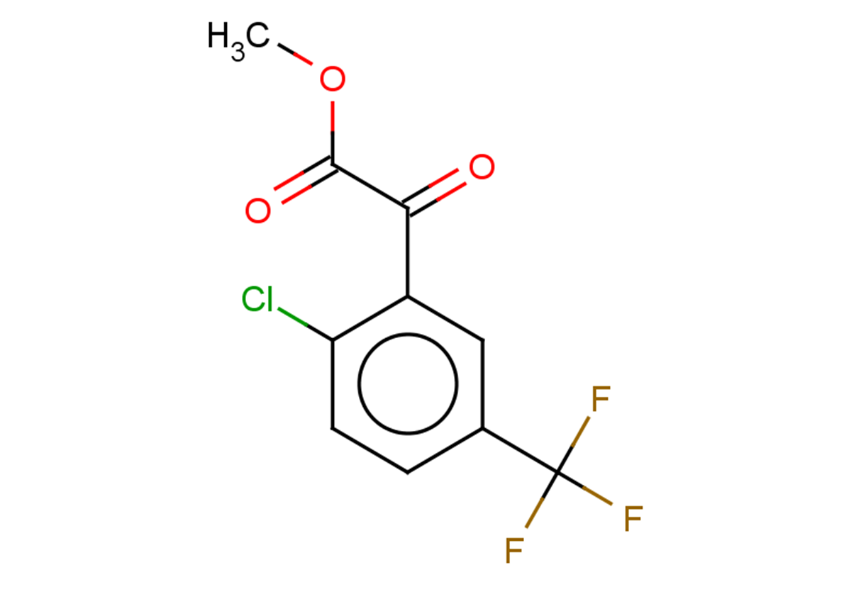 methyl 2-(2-chloro-5-(trifluoromethyl)phenyl)-2-oxoacetate