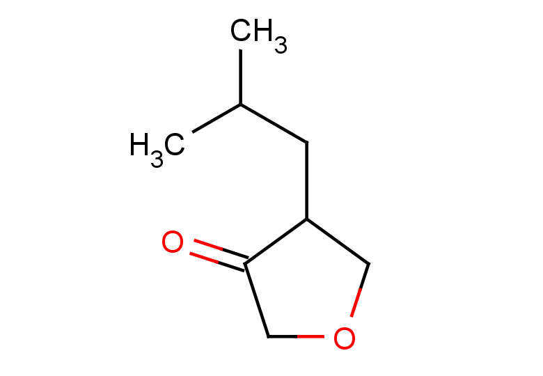 4-(2-methylpropyl)oxolan-3-one