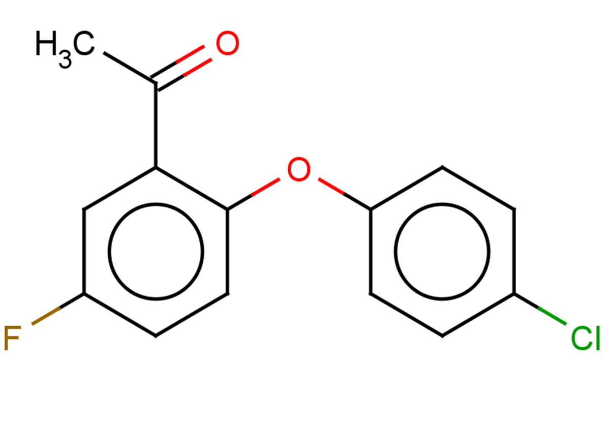 1-[2-(4-chlorophenoxy)-5-fluorophenyl]ethan-1-one
