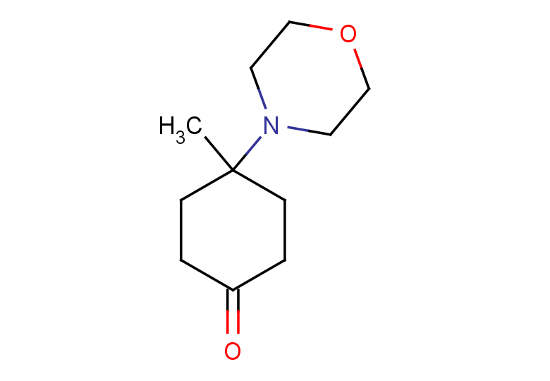 4-methyl-4-(morpholin-4-yl)cyclohexan-1-one