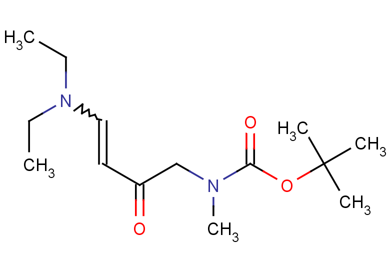 tert-butyl N-[4-(diethylamino)-2-oxobut-3-en-1-yl]-N-methylcarbamate