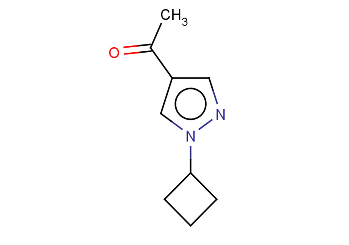 1-(1-cyclobutyl-1H-pyrazol-4-yl)ethan-1-one