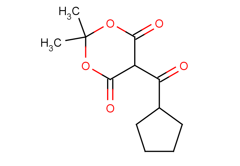 5-cyclopentanecarbonyl-2,2-dimethyl-1,3-dioxane-4,6-dione