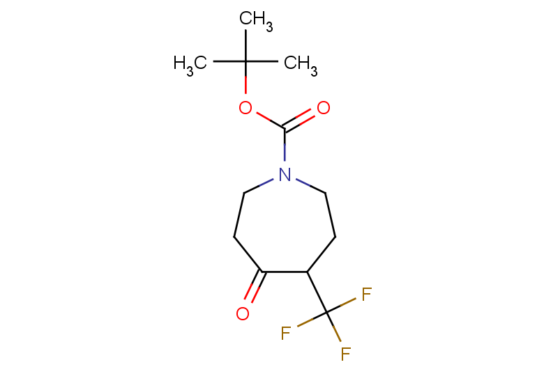 tert-butyl 4-oxo-5-(trifluoromethyl)azepane-1-carboxylate