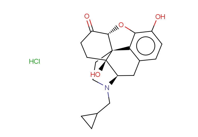 (1S,5R,13R,17S)-4-(cyclopropylmethyl)-10,17-dihydroxy-12-oxa-4-azapentacyclo[9.6.1.0^{1,13}.0^{5,17}.0^{7,18}]octadeca-7,9,11(18)-trien-14-one hydrochloride