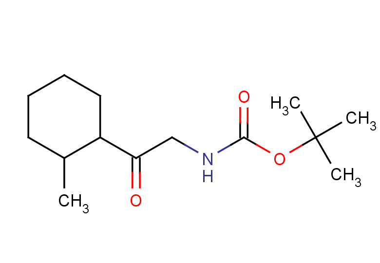 tert-butyl N-[2-(2-methylcyclohexyl)-2-oxoethyl]carbamate